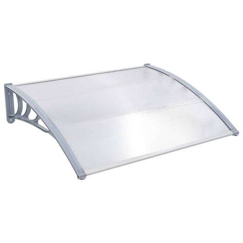 Door Canopy Black 78.7"x39.4" PC