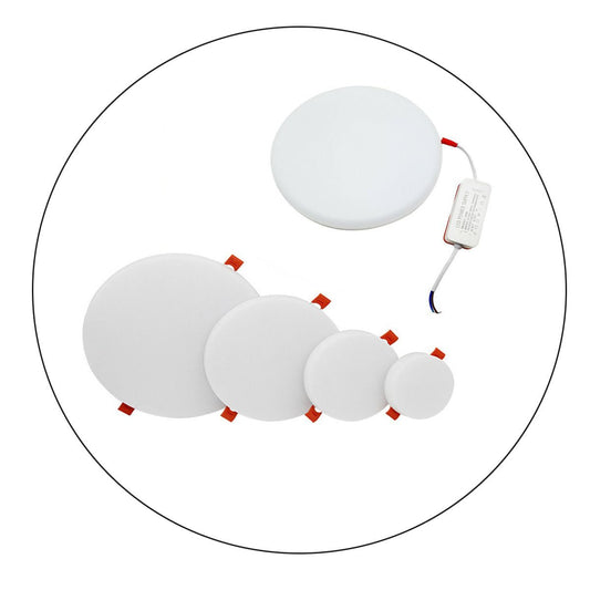 LED Ceiling Light Panel Down Light Round Recessed Kitchen Bathroom